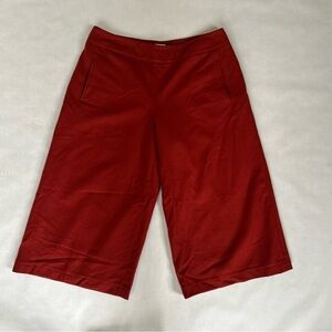 Harve Benard Rust Oange Wool Blend Wide Leg Pants Women’s Size 14